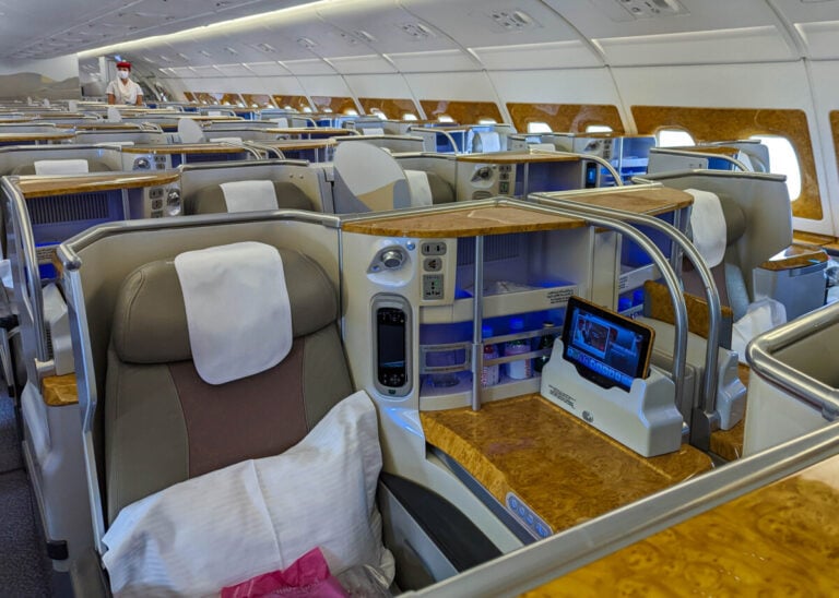 Emirates Business Class Toronto to Dubai Review | Airbus A380 - Money ...